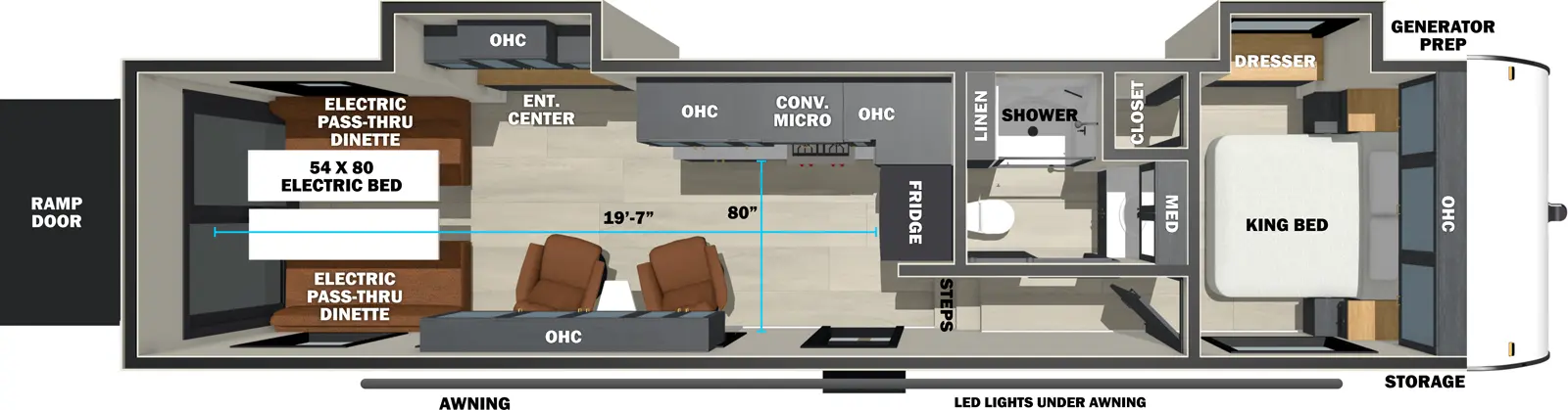 Shockwave 3300 Floorplan